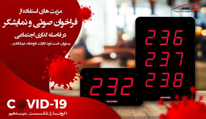 فراخوان صوتی و نمایشگر در دوره کرونا